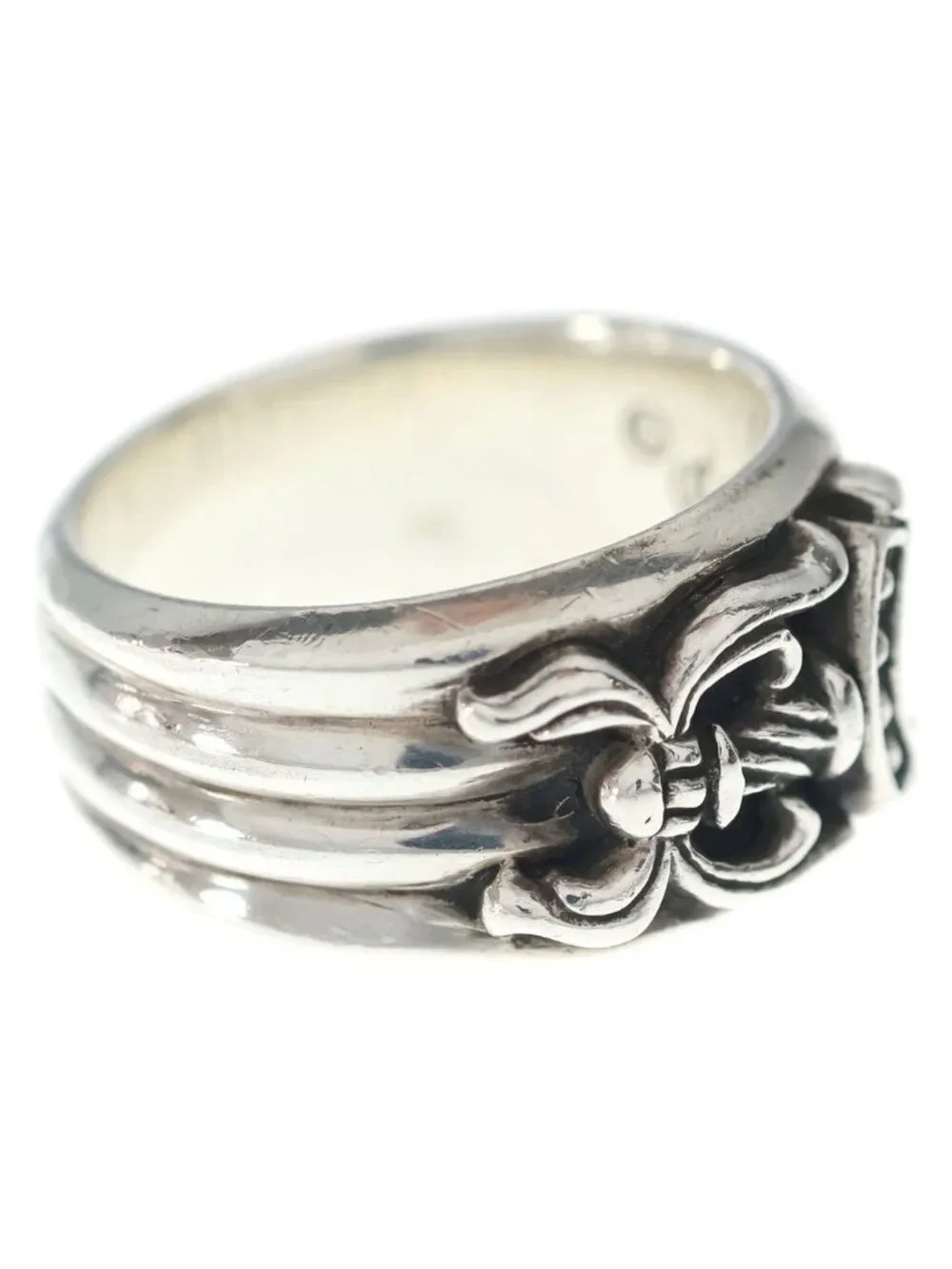 Chrome Hearts Dagger Ring Silver